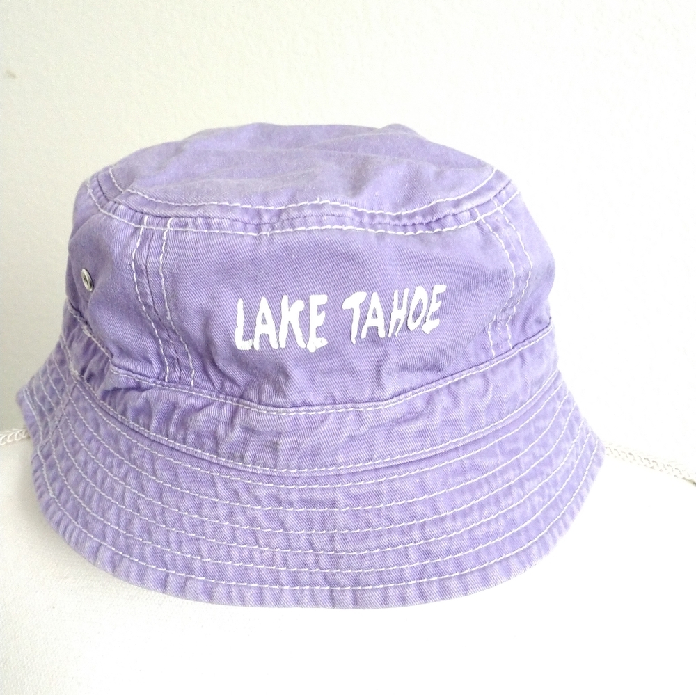 Lake Tahoe Small Girl's Bucket Hat Sun Hat Royal Resortwear Ages 3-5